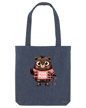 Pink Punk -gray bear 5 Midnight Blue