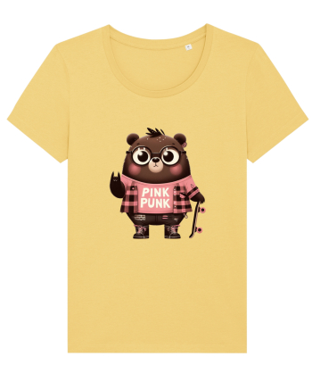 Pink Punk -gray bear 5 Jojoba