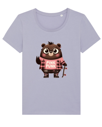 Pink Punk -gray bear 5 Lavender