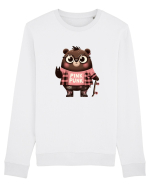 Pink Punk -gray bear 5 Bluză mânecă lungă Unisex Rise
