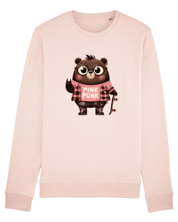 Pink Punk -gray bear 5 Candy Pink