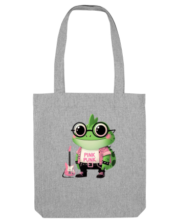Pink Punk -green toad 1 Heather Grey
