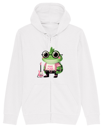 Pink Punk -green toad 1 White