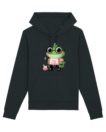 Pink Punk -green toad 1 Black