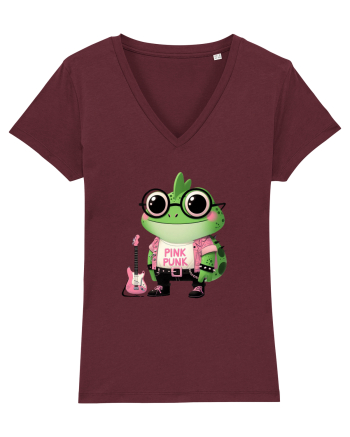 Pink Punk -green toad 1 Burgundy