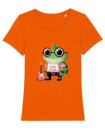 Pink Punk -green toad 1 Bright Orange