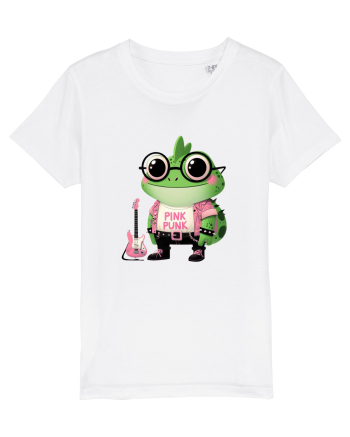 Pink Punk -green toad 1 White