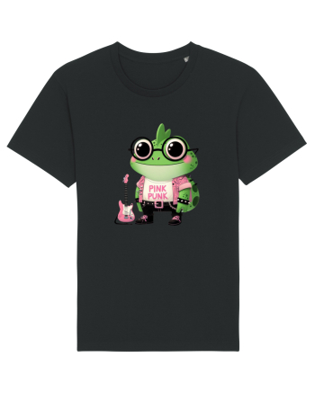 Pink Punk -green toad 1 Black