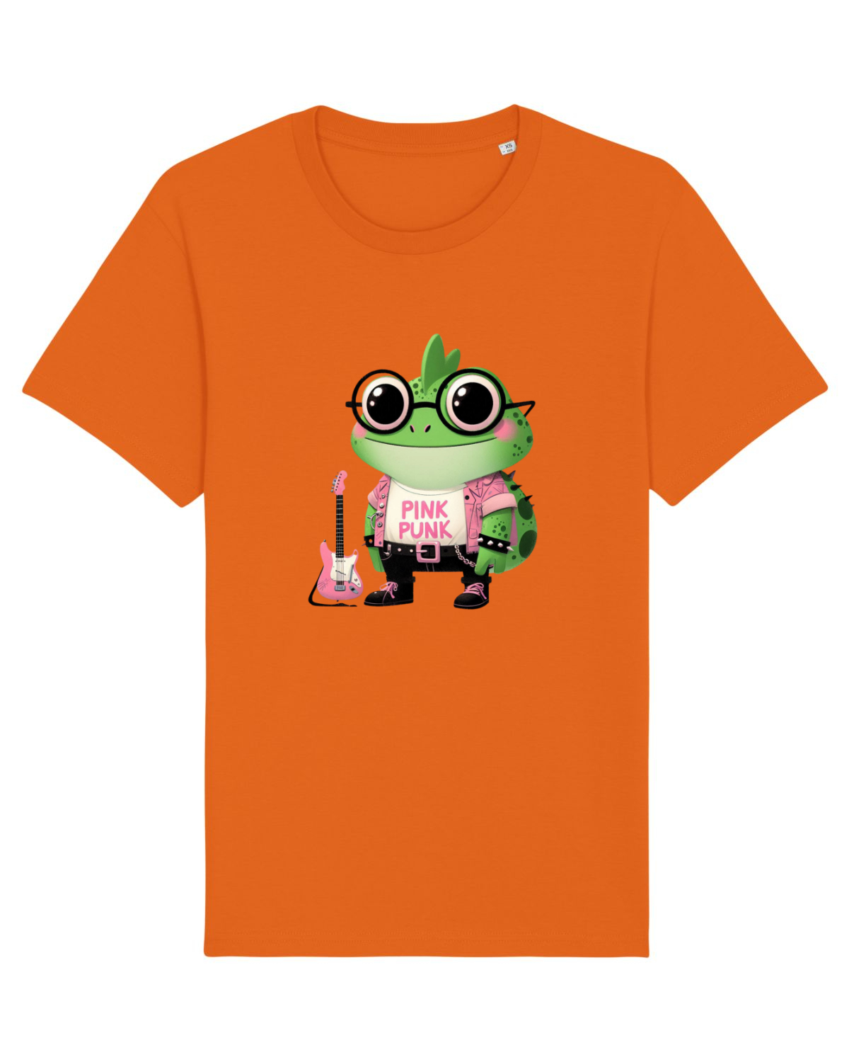Tricou mânecă scurtă Unisex Rocker Bright Orange