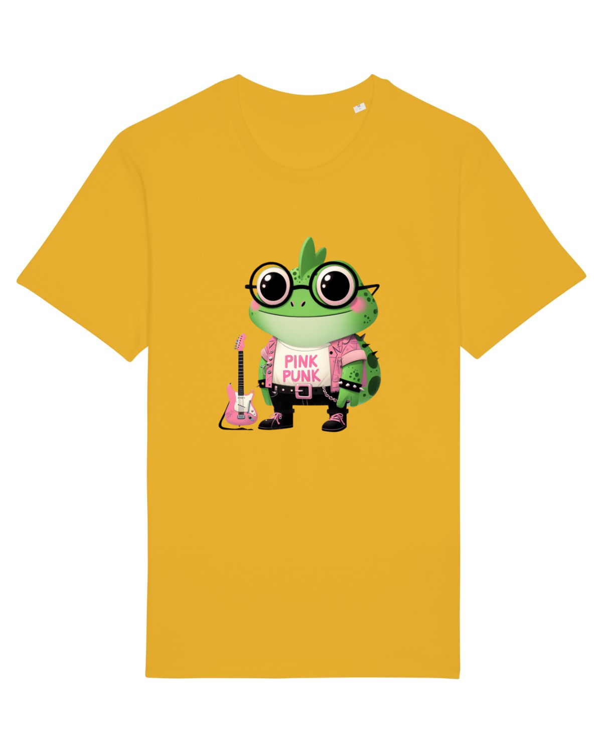 Tricou mânecă scurtă Unisex Rocker Spectra Yellow