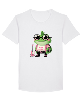 Pink Punk -green toad 1 White