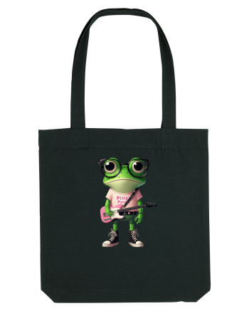 Pink Punk -green toad 2 Black