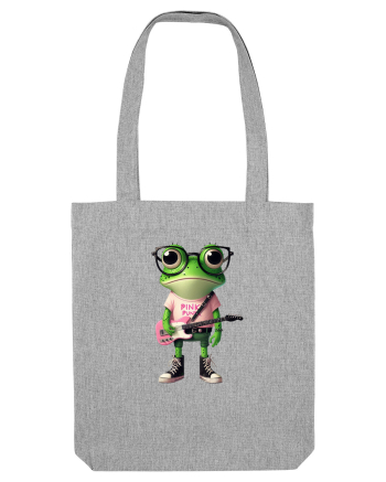 Pink Punk -green toad 2 Heather Grey