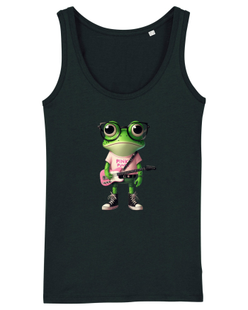 Pink Punk -green toad 2 Black