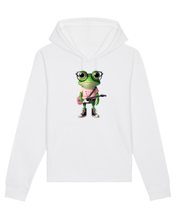 Pink Punk -green toad 2 White