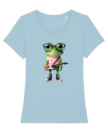 Pink Punk -green toad 2 Sky Blue