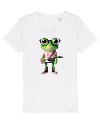 Pink Punk -green toad 2 White