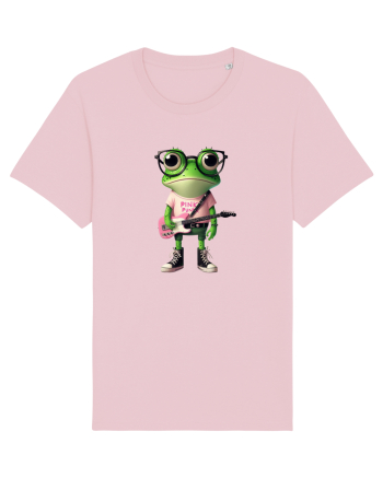 Pink Punk -green toad 2 Cotton Pink