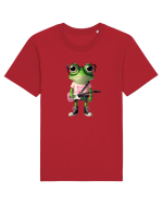 Pink Punk -green toad 2 Tricou mânecă scurtă Unisex Rocker