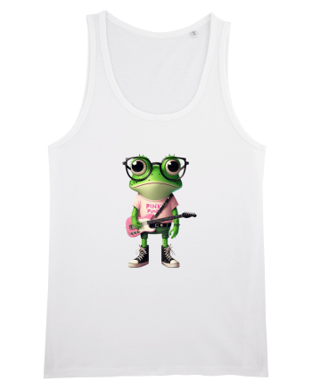 Pink Punk -green toad 2 White