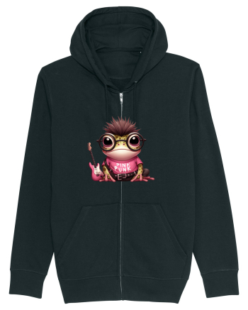 Pink Punk -green toad 3 Black