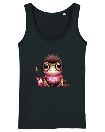 Pink Punk -green toad 3 Black