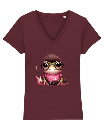Pink Punk -green toad 3 Burgundy