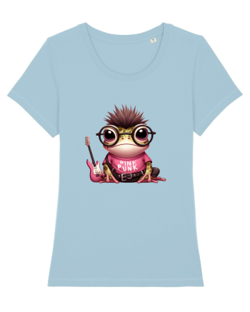 Pink Punk -green toad 3 Sky Blue