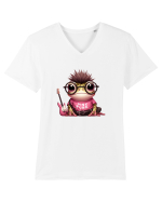 Pink Punk -green toad 3 Tricou mânecă scurtă guler V Bărbat Presenter