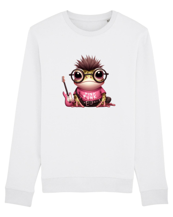 Pink Punk -green toad 3 White