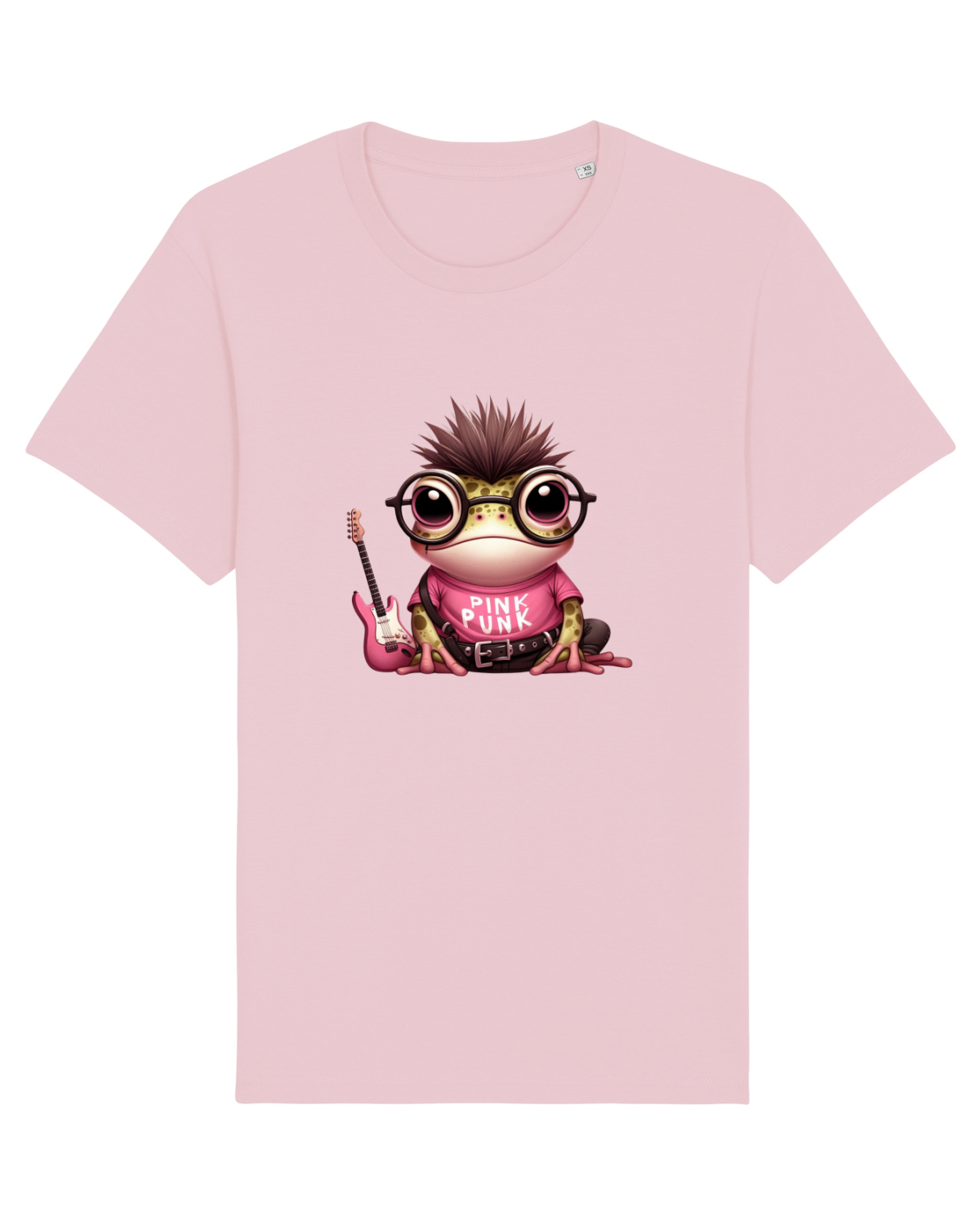 Tricou mânecă scurtă Unisex Rocker Cotton Pink