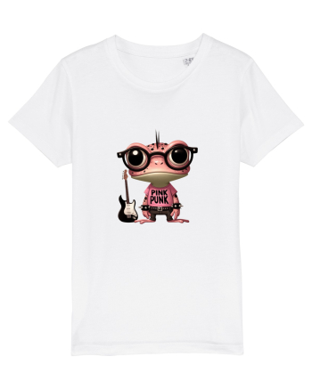 Pink Punk -pink toad 3 White