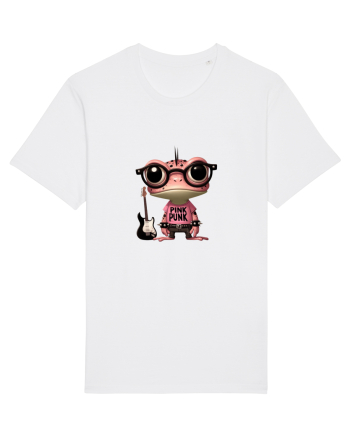 Pink Punk -pink toad 3 White