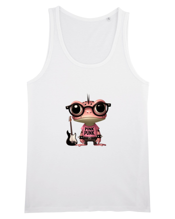 Pink Punk -pink toad 3 White