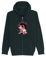 Pink Punk -pink toad 4 Hanorac cu fermoar Unisex Connector