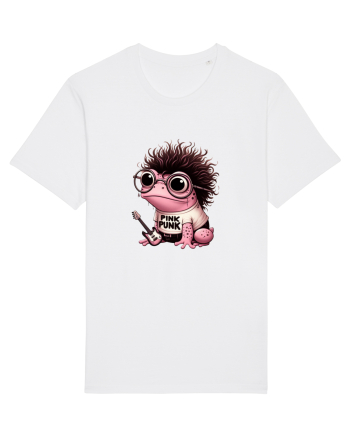 Pink Punk -pink toad 4 White