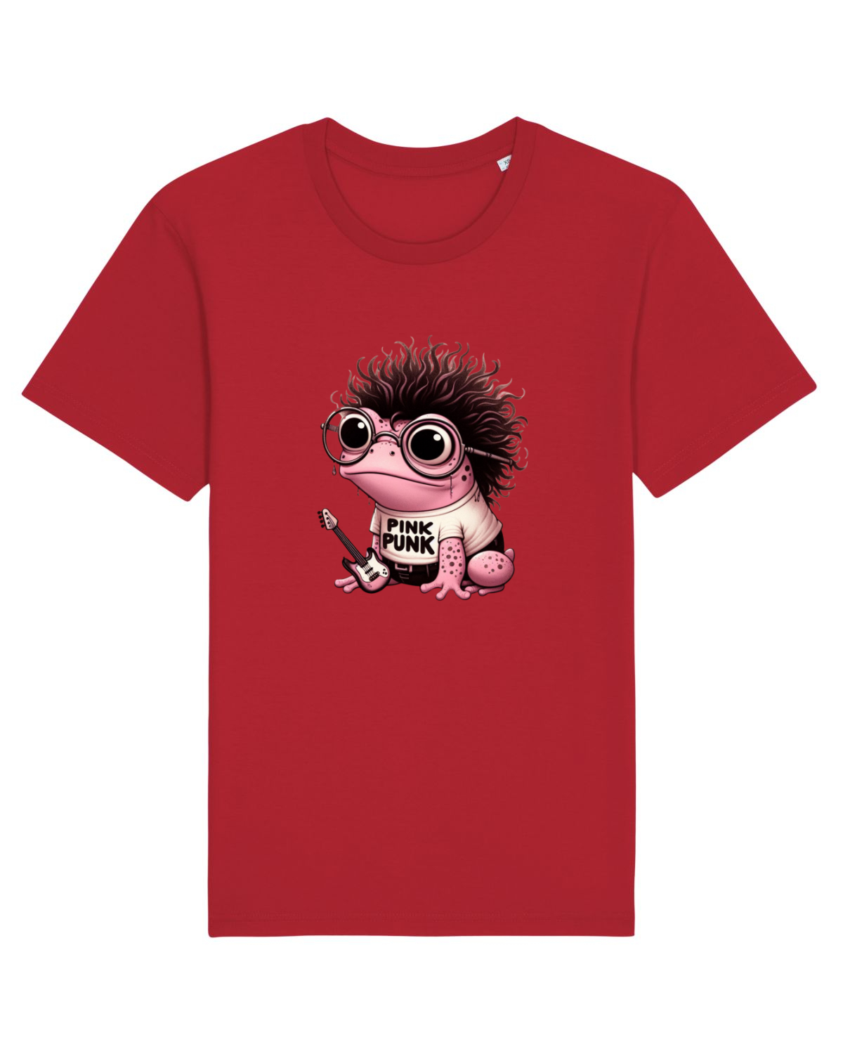 Tricou mânecă scurtă Unisex Rocker Red