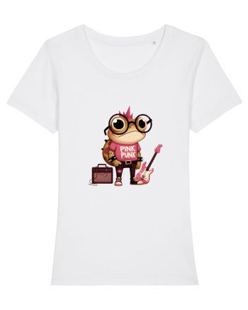 Pink Punk -pink toad 5 White