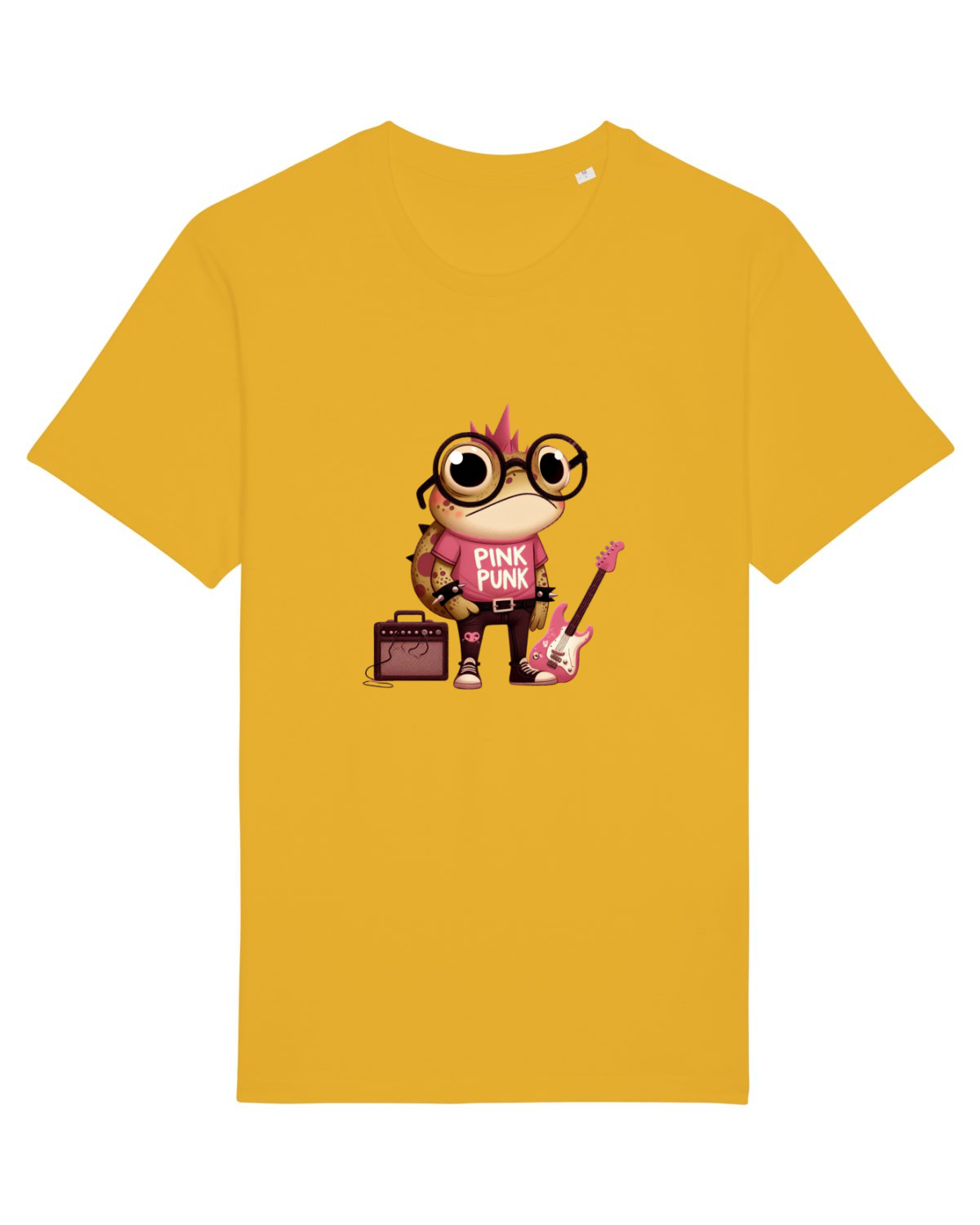 Tricou mânecă scurtă Unisex Rocker Spectra Yellow