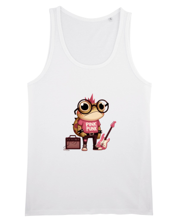 Pink Punk -pink toad 5 White