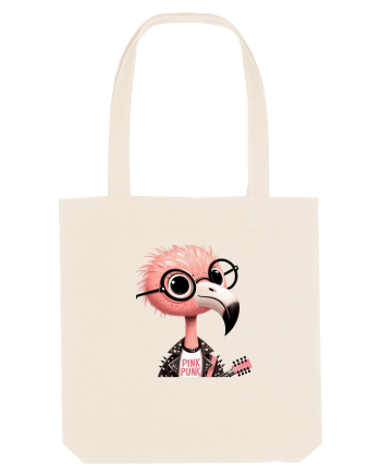 Pink Punk -pink flamingo 1 Natural