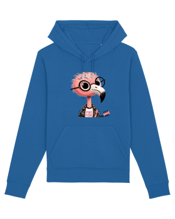 Pink Punk -pink flamingo 1 Royal Blue