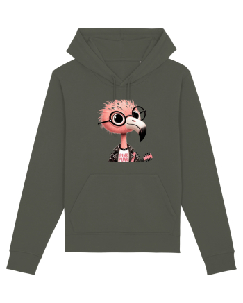 Pink Punk -pink flamingo 1 Khaki