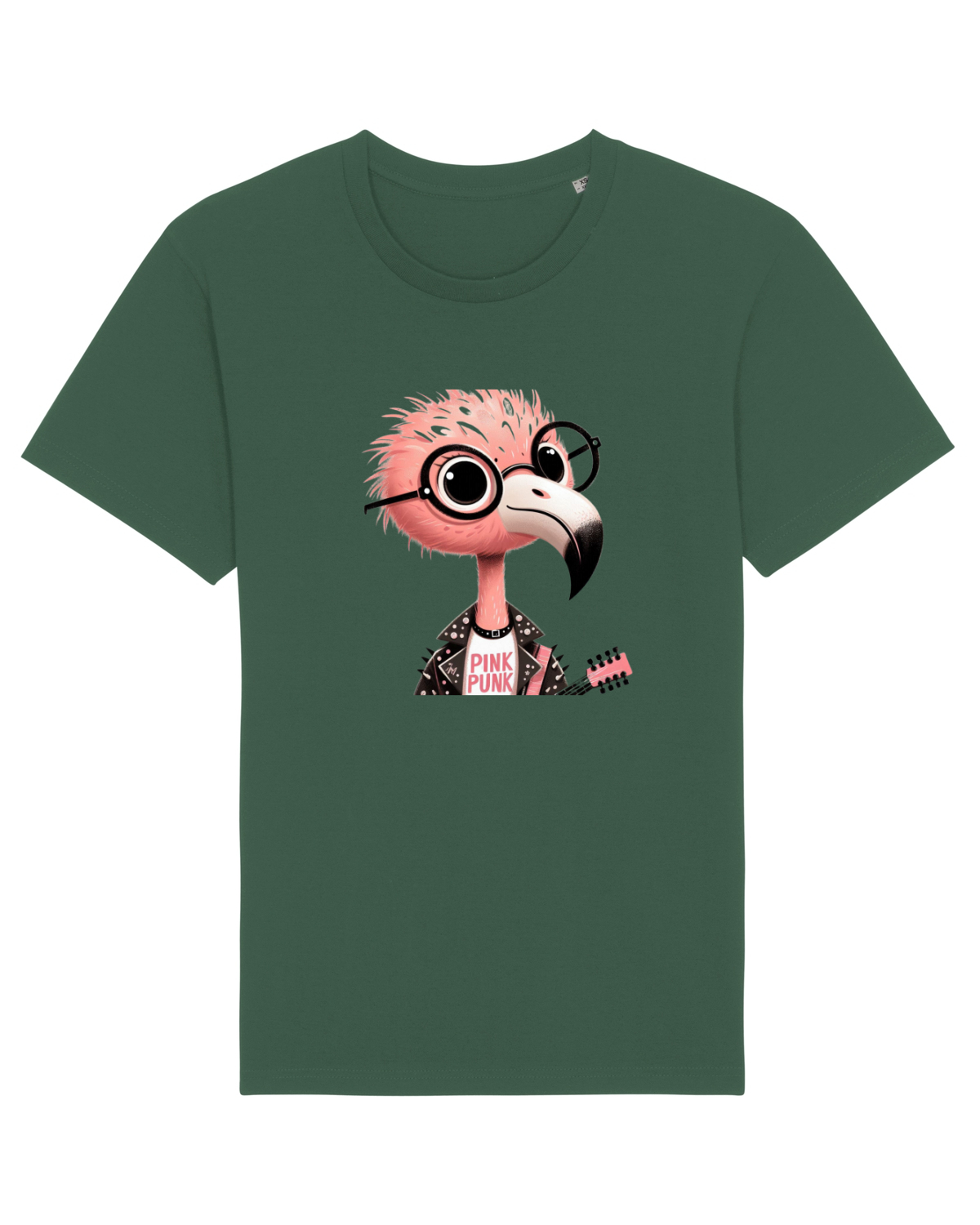 Tricou mânecă scurtă Unisex Rocker Bottle Green