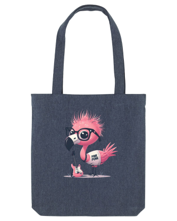 Pink Punk -pink flamingo 2 Midnight Blue