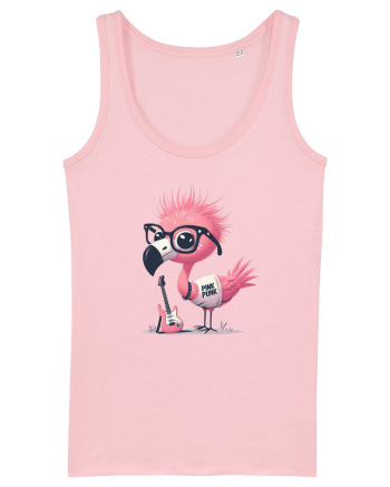 Pink Punk -pink flamingo 2 Cotton Pink