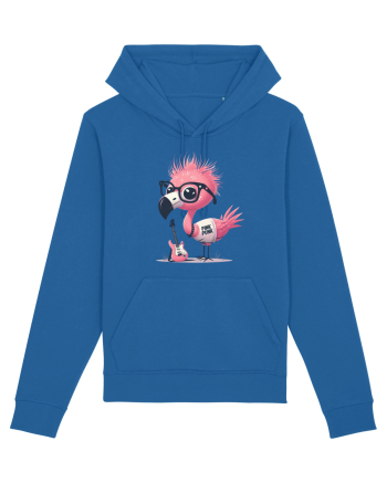 Pink Punk -pink flamingo 2 Royal Blue