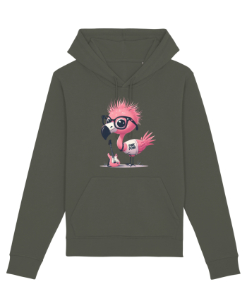 Pink Punk -pink flamingo 2 Khaki