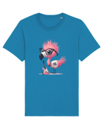 Pink Punk -pink flamingo 2 Tricou mânecă scurtă Unisex Rocker
