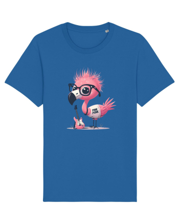 Pink Punk -pink flamingo 2 Royal Blue